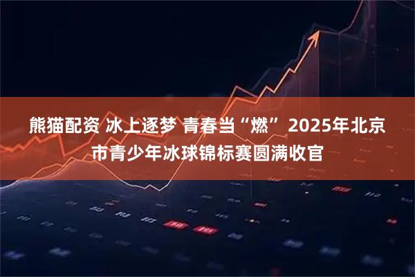 熊猫配资 冰上逐梦 青春当“燃” 2025年北京市青少年冰球锦标赛圆满收官